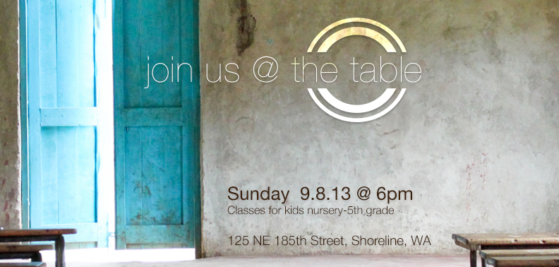 Join Us @ The Table
